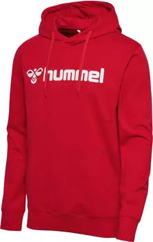 Hummel Kinder Kapuzenpullover hmlGO 2.0 Cotton Logo Hoodie (224844) true red