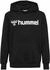 Black: Hummel Kinder Kapuzenpullover hmlGO 2.0 Cotton Logo Hoodie (224844)