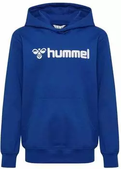 Hummel Kinder Kapuzenpullover hmlGO 2.0 Cotton Logo Hoodie (224844) true blue