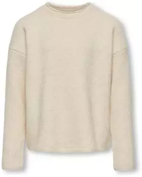 Only Kogandrea Ls Loose O-Neck Knt beige (15332557-Birch)