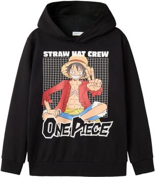 Name It Nkmdyn Onepiece Nreg Sweat Wh Noos Vde 13239103 schwarz (13239103-Black)