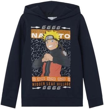Name It Nkmjakari Naruto Sweat Wh Bru Noos Bio blau (13234886-Dark Sapphire)
