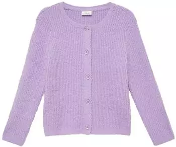 s.Oliver Kuschelige Strickjacke / lila 2170299.4670.