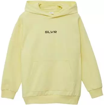 s.Oliver Oversize-Hoodie mit Front- und Rückenprint / gelb 2168567.1172.