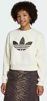 Adidas LOOSE BOXY CREW SWEATSHIRT Cream White (KD3258)