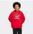 Adidas Kids Unisex Originals Trefoil Hoodie (70530839) better scarlet