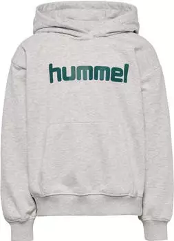 Hummel Go Kids Cotton Logo Hoodie (232614) light grey melange