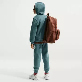 Nike Ältere Kinder (Mädchen) French Terry Cropped Hoodie Sportswear Club (FD2988) mineral slate/white