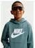 Nike Ältere Kinder (Mädchen) French Terry Cropped Hoodie Sportswear Club (FD2988) mineral slate/white