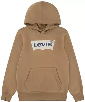 Levi's Kids LVB Batwing Screenprint Hoodie (8E8778) rodeo brown