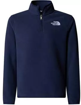 The North Face Glacier Fleece mit 1/4 langem RV Jugendliche (NF0A8CVG) summit navy