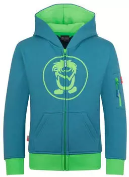 Trollkids Kids Sortland Jacke (139) dark marine/frischgr&uuml;n