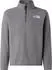 The North Face Glacier Fleece mit 1/4 langem RV Jugendliche (NF0A8CVG) tnf mid grey heather