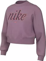 Nike FZ5566-523, NIKE Sportswear Club Fleece Boxy Sweatshirt M&auml;dchen 523 - plum