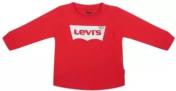 Levi's Kids LVB-Batwing Crewneck Sweatshirt (8E9079) levis rot/wei&szlig;