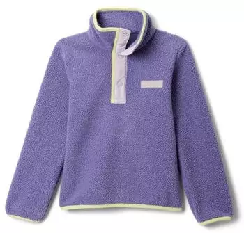 Columbia Kid's Helvetia II Half Snap Fleece (2087831525) stormwatch/lavande pearl