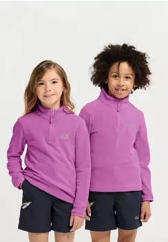 Jack Wolfskin Taunus Halfzip Kids Fleecepullover (A65889) foxglove
