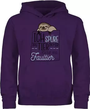 Shirtracer Kids Hoodie Statement Sayings (PV-64742321) lila