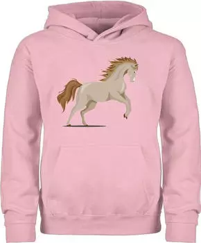 Shirtracer Hoodie hellrosa