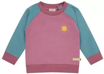 loud + proud Colorblock Sweatshirt (1196) topaz/grape