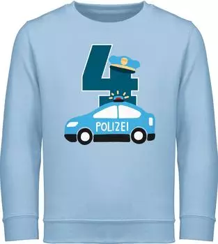 Shirtracer Geburtstags Sweatshirt Kinder (PV-58656548) hellblau