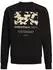 Jack & Jones Jjjeff Monochrome Sweat Crew Neck Jnr (12269860) schwarz