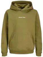 Jack & Jones Junior Sweatshirt JORNORREBRO EMB SWEAT HOOD JNR grau 152 (12J)