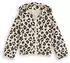 Tom Tailor Sweatjacke mit All-Over Print weiß