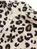 Tom Tailor Sweatjacke mit All-Over Print weiß