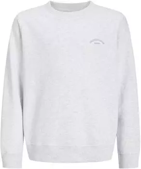 Jack & Jones JJCollege Logo Sweat Crew JNR Sweatshirt (12289943) wei&szlig;