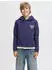 Jack & Jones Jornorrebro Typo Back Sweat Hood SN JNR Kapuzensweatshirt Relaxed Fit (12284069) ocean cavern