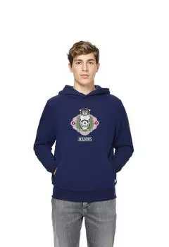 Jack & Jones JJROY Strick-Rundhals-Pullover Regular Fit (12289412) ocean cavern