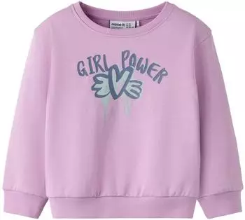Name It Nmfritta / Nmmradim / Nmmoran Ls Nreg Sweatshirt (13256296) pastel lavender