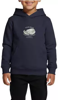 spreadshirt Dinosaurier Tyrannosaurus Rex T-Rex Kinder Premium Hoodie blau