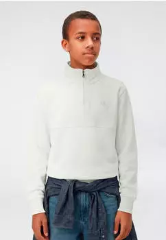 Champion Sweatshirt mit Label-Stickerei (CHP7570002000003) pastellgelb