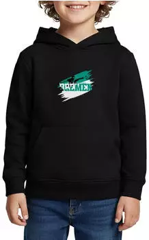 spreadshirt Bibi Blocksberg Kinder Premium Hoodie (D189931019P654-4330-app2-size136) schwarz
