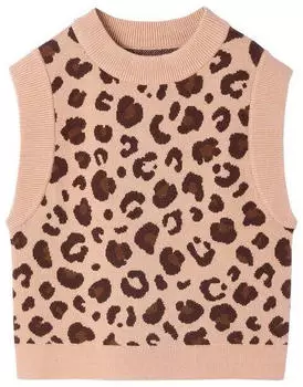 Vertbaudet Knit Pullunder pfirsich leo