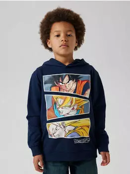 Name It NKMJIL DRAGON NREG SWE WH BRU NOOS Kapuzensweatshirt (13245093) navy blazer