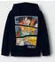 Name It NKMJIL DRAGON NREG SWE WH BRU NOOS Kapuzensweatshirt (13245093) navy blazer