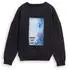 Tom Tailor 1048558 Kinder Oversize Sweatshirt mit Rückenprint heavy black