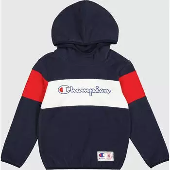 Champion Legacy Retro Sport B Kapuzenpullover (306865) marineblau/weiß