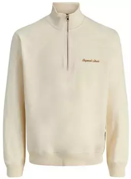 Jack & Jones Jornorrebro Emb Sweat High Neck Jnr Sweatshirt (12284067) antique white