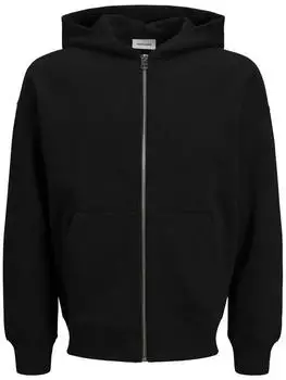 Jack & Jones Jjeurban Edge Sweat Zip Hood Noos Zip-Up Hoodie Regular Fit (12285039) schwarz