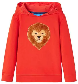 vidaXL Kinder Kapuzenpullover (13321) rot