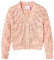 vidaXL Kinder-Strickjacke Rosa 104