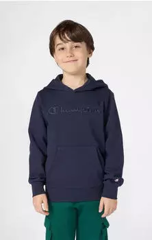 Champion Icons Tonal Hoodie Large Logo Kinder Kapuzensweatshirt (42746273888_1270) nny