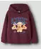 Name It NKFRYCCA LS NREG SWEAT WH BRU BOX Hoodie (13249371) burgunder