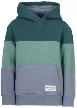 Band of Rascals 3C Block Kapuzenpullover (HS001135-127) racing-green-dove-blue