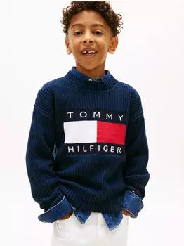 Tommy Hilfiger Heritage Knit Pullover Regular Fit night navy