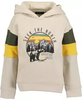 Blue Seven Sweatshirt Hoodie kiesel beige